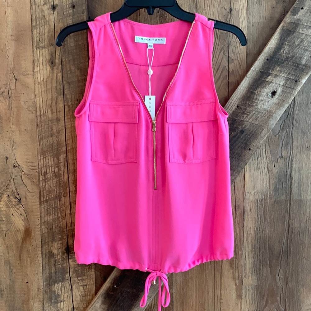 NWT Trina Turk Karmandy Top Sz XS